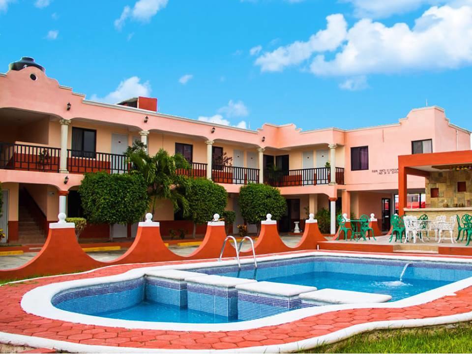 Hotel Hacienda Cortes เมริดา ภายนอก รูปภาพ