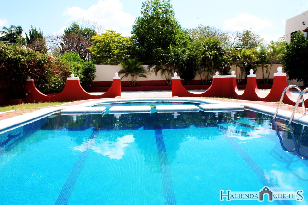 Hotel Hacienda Cortes เมริดา ภายนอก รูปภาพ